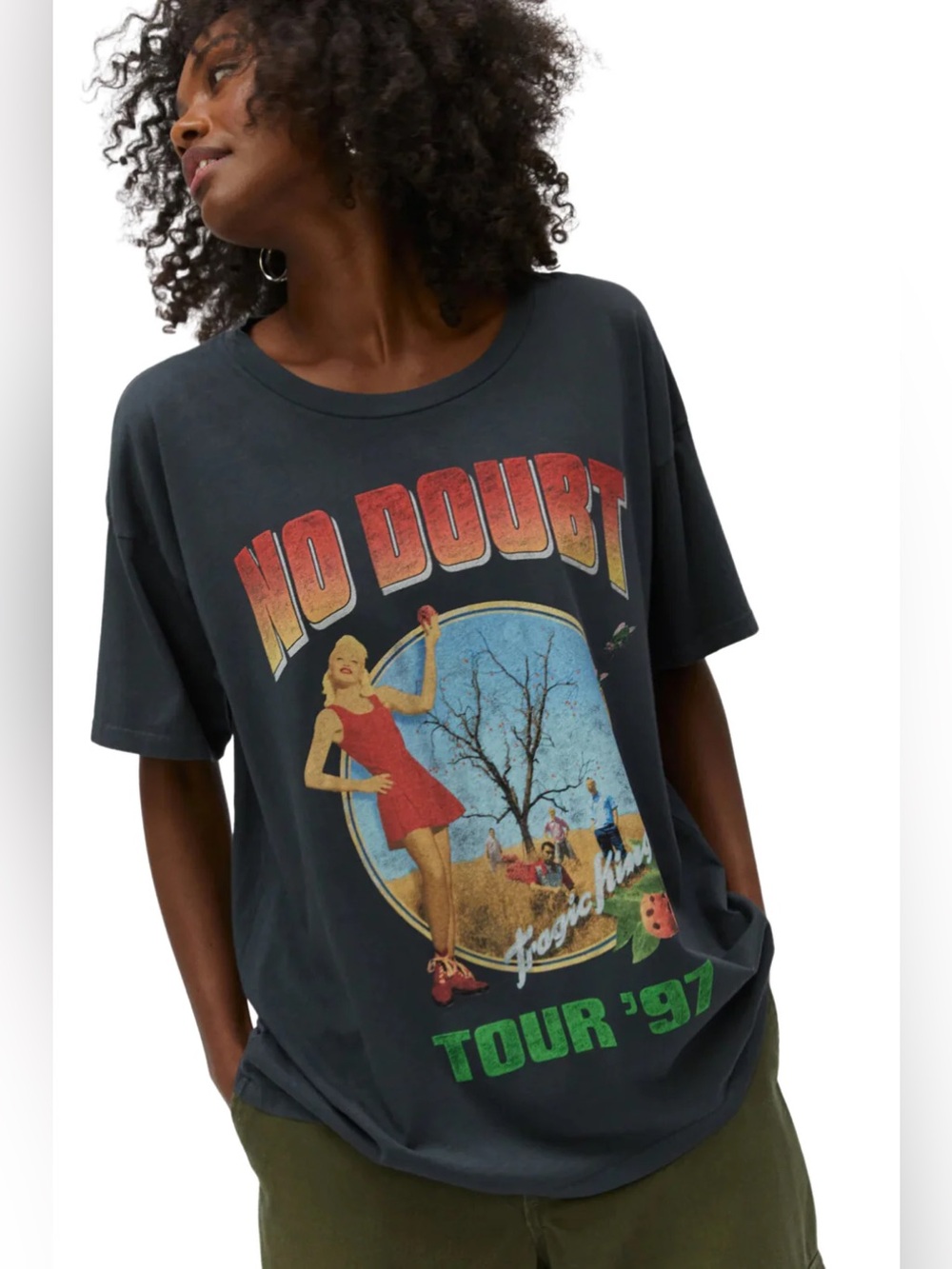 Daydreamer No Doubt Tour 87 Merch Tee in Vintage Black size XS